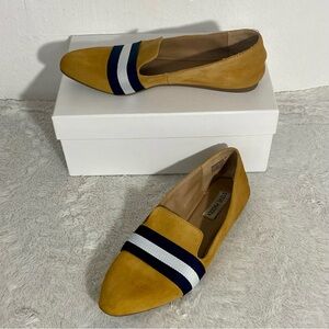 Steve Madden Nema Mustard Suede Loafer Flats Women’s Size 8M